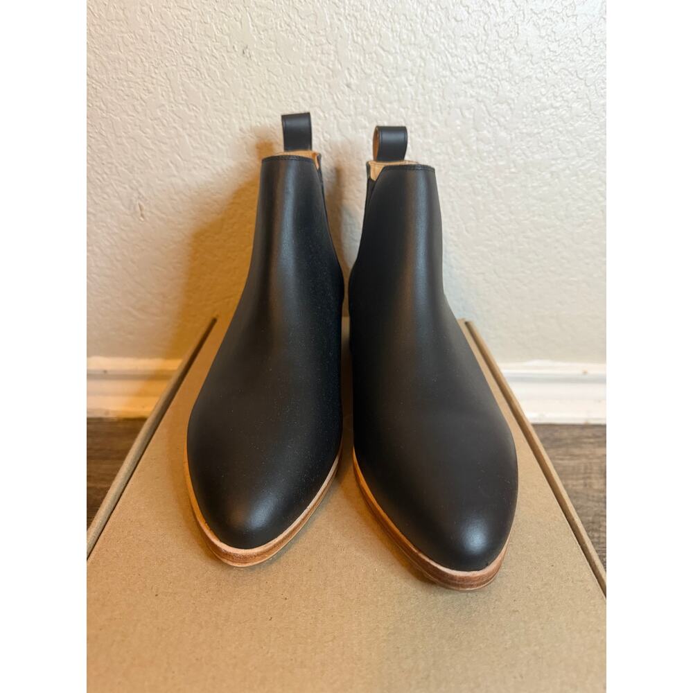 Nisolo Womans Everyday Chelsea Leather Ankle Boots Size 10 - Picture 5 of 9